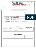 Rapport D'Intervention: de Reçu