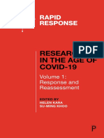 Researching in The Age of COVID-19: Response and Reassessment