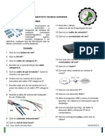 Guía de trabajo N. 9.1: Telecomunicaciones, cables, direcciones IP y MAC