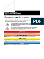 Tarjeta SNMP APV9601