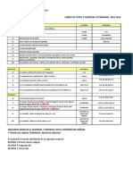 Libros de Texto Y Material 6º Primaria 2022-2023