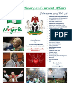 Nigerian History and Current Affairs: February 2013 Vol. 3.8