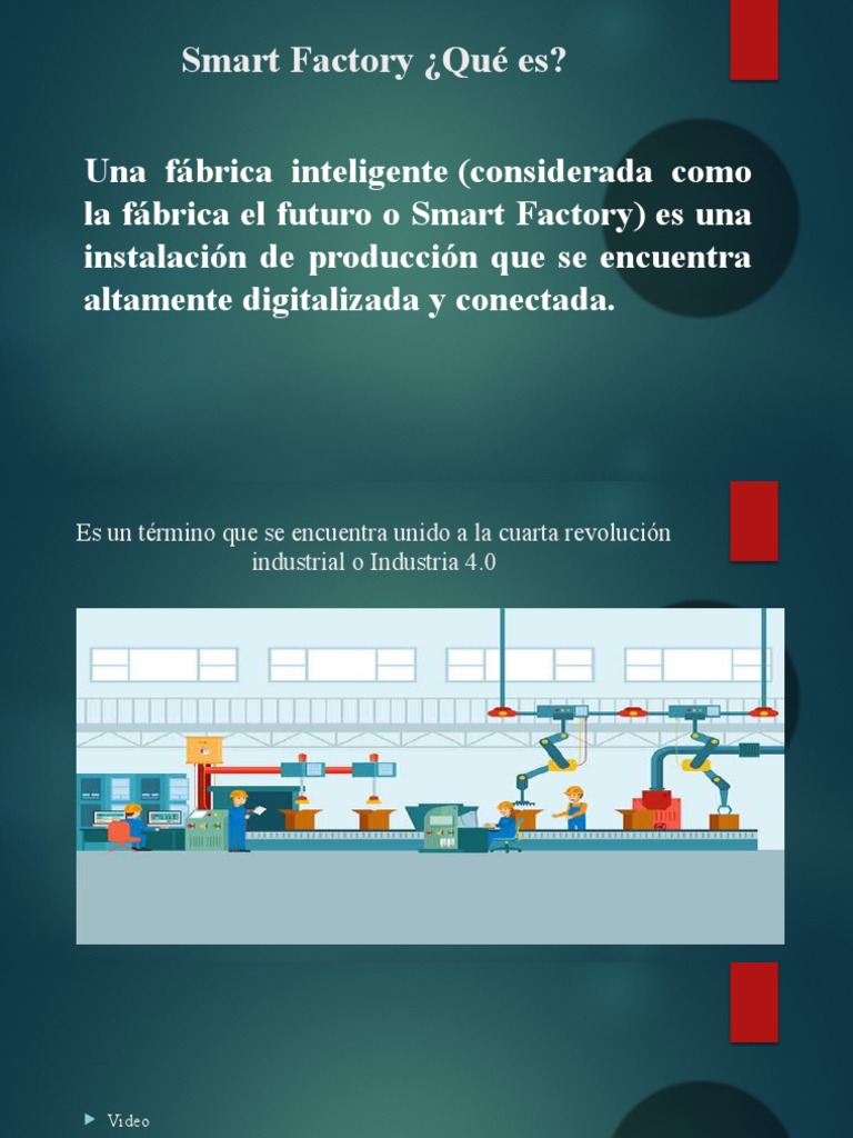 Smart Factory ¿Qué Es | PDF | Internet de las Cosas | Inteligencia ...