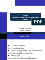 Interval Estimation and Hypothesis Testing in Econometrics