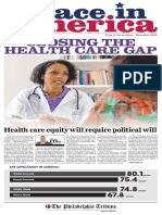 Community Service - Philadelphia Tribune - Race in America - Closing The Healthcare Gap