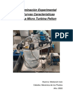 Determinación Experimental de Curvas Características de Una Micro Turbina Pelton