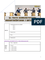 Contextualización de La Realidad - Idea 1 - Idea 2 - Idea 3 2. Controversia 3. Tesis 4. Anticipación