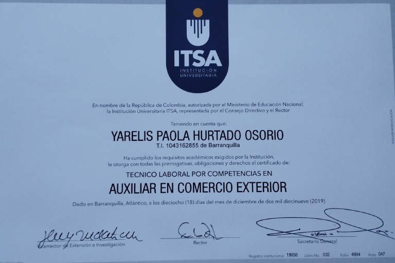 Diploma Itsa | PDF