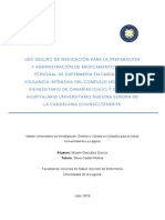 Facultad de Ciencias de Salud, Sección de Enfermería Universidad de La Laguna