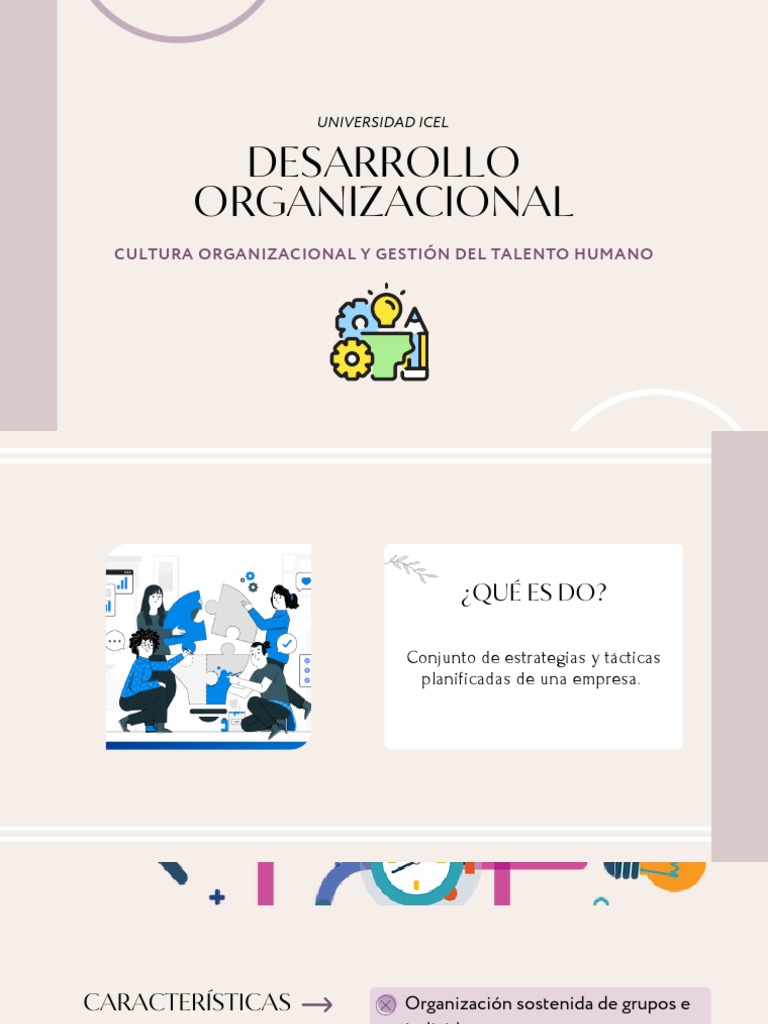Exposición Del Desarrollo Organizacional | PDF