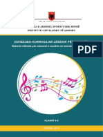 Udhëzues Kurrikular Lëndor Për Muzikën: Ministria E Arsimit, Sportit Dhe Rinisë Instituti I Zhvillimit Të Arsimit