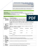 Especificaciones Tecnicas de Combustble