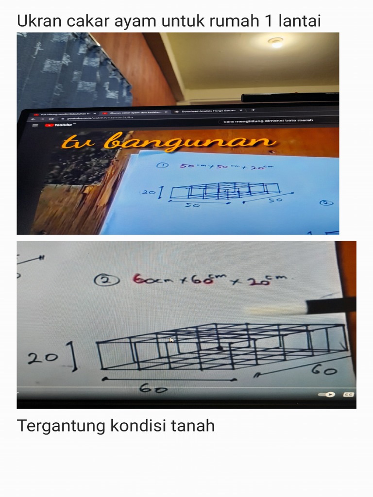 Tutorial Cakar Ayam Teknik | PDF