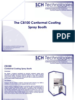 The CB100 Conformal Coating Spray Booth