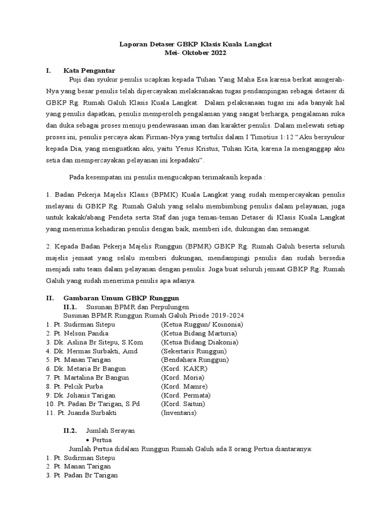 Laporan det franki barus gbkp klasis kuala langkat mei oktober pdf