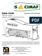 Ospmdah-150e-21 Mower Manual