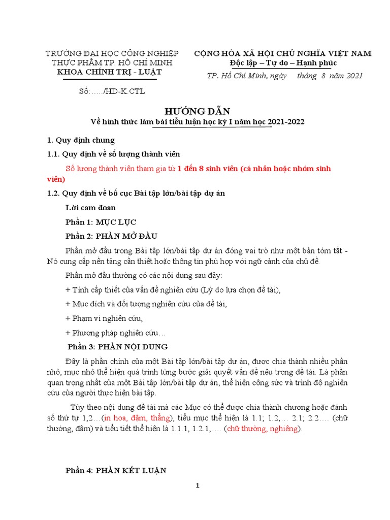 Huong Dan Lam Tieu Luan Pdf
