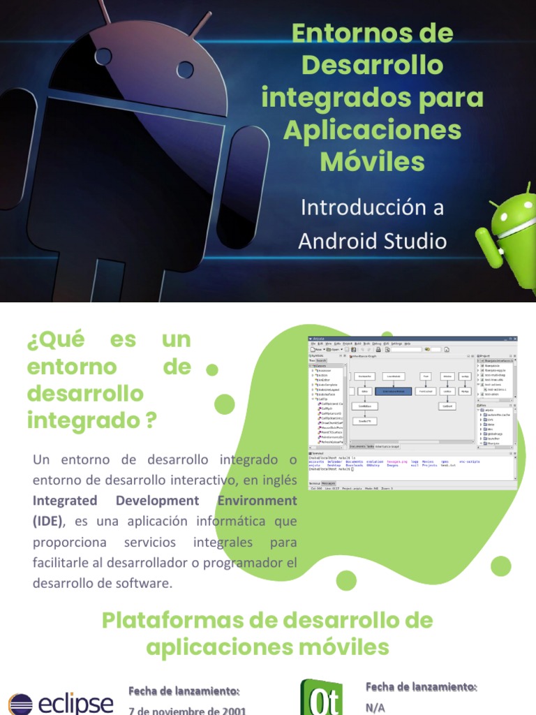 Introducción A Androd Studio | PDF | Entorno de desarrollo integrado ...