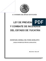 Ley Prevencion Combate Incendios Agropecuarios Forestales