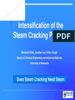 Intensification of The Steam Cracking Process