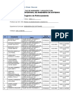 Registro de Reforzamiento o Asesoría 2022-1 - Ingenieria de Software - Ing. Huamanchumo - I Unidad