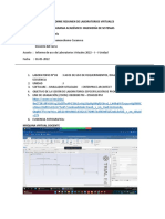 Informe Evidencias Laboratorios Virtuales - Ingenieria de Software - Ing. Huamanchumo - I Unidad