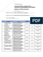 Registro de Reforzamiento o Asesoría 2022-1 - Gestion de Datos e Informacion Ii - Ing. Huamanchumo - I Unidad