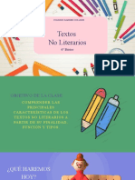 Textos No Literarios: 6° Básico