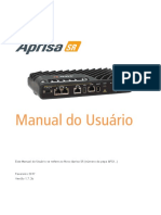 Este Manual Do Usuário Se Refere Ao Novo Aprisa SR (Número Da Peça APSX..)