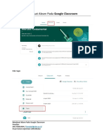 Membuat Absen Pada Google Classroom