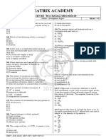 Matrix Academy: MHT-CET-XII - New Syllabus (MH) 2022-23