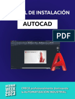 Webinar Week 2023 - D1 Manual de Instalación AutoCAD - Control +