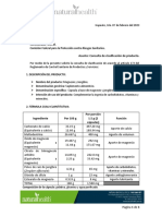 Asunto: Consulta de Clasificación de Producto