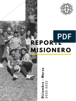 Reporte Misionero 2022