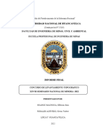 Universidad Nacional de Huancavelca: Facultad de Ingenieria de Minas, Civil Y Ambiental
