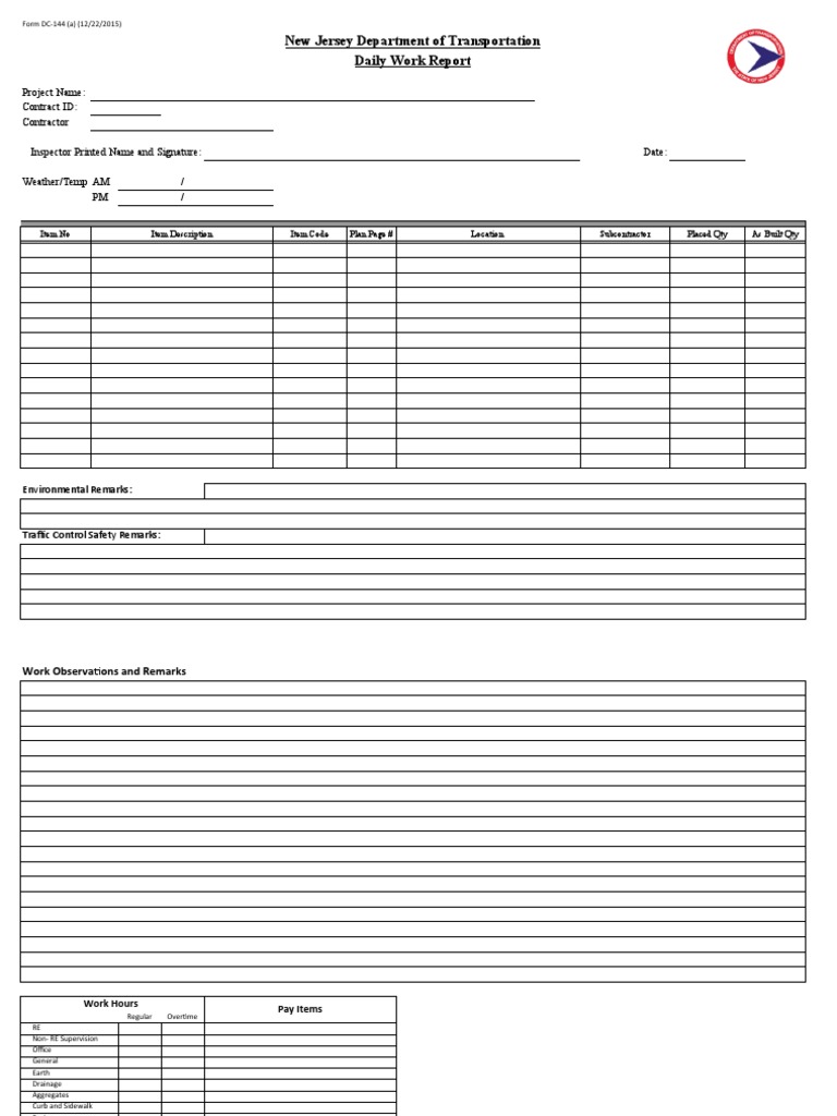 Daily Work Report Meaning In Hindi