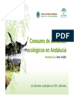 Consumo de Alimentos Ecológicos en Andalucía: Nobody's Unpredictable