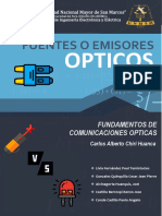 Fuentes O Emisores: Opticos