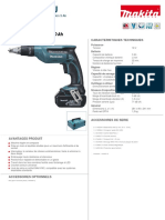 DFS451RFJ: Caracteristiques Techniques