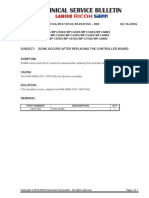 Technical Service Bulletin: SC866 Occurs and The SC Cannot Be Resolved After Replacing The Controller Board