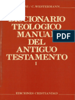 Diccionario Teologico Manual DEL Antiguo Testamento: - E - Jenni /C. Westermann