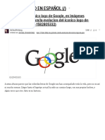 La Evolución Del Icónico Logo de Google, en Imágenes