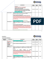 Cronograma - Actividades - Modalidad - Linea P62