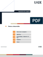 UVA 2 - Exposición de Experto 1