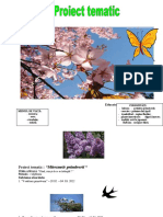 Proiect Tematicmiresmele Primaverii