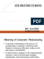 Corporate Restructuring S