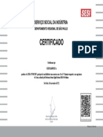 Certificamos Que Cleyciane Silva