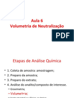 Determinação do poder de neutralização (PN) de calcários por volumetria