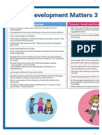 EYFS Development Matters 3 & 4-Year-Olds - Prime Areas