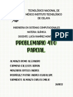 Problemario 4to Parcial: Tecnológico Nacional de México Instituto Tecnológico de Celaya